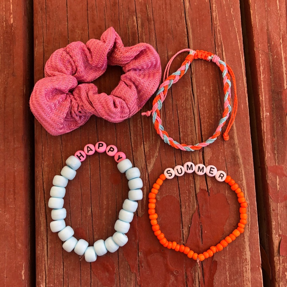 4 Happy Summer bracelet set